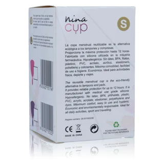 Coupe Menstruelle Rose - Taille S Nina Kikí