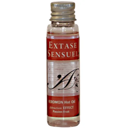 Huile de Massage Effet Thermique aux Phéromones de Fruits lubrifiant chauffant