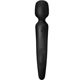 Wand Erland XXL Satisfyer - vue de dos - Noir