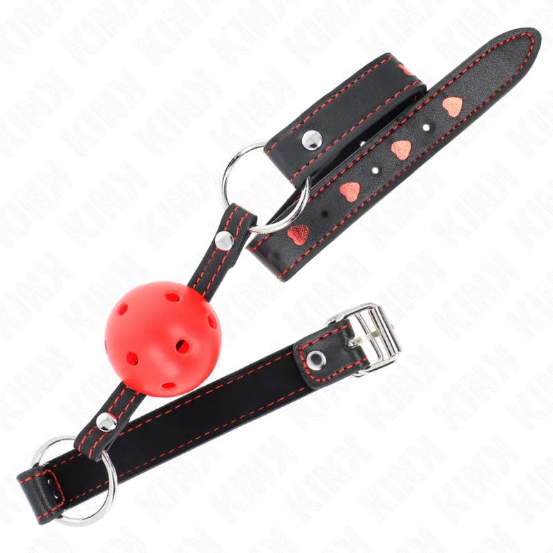 Bâton Creux Dur Rouge Modèle 2 65 X 2,5 CM Kink rouge bâillon