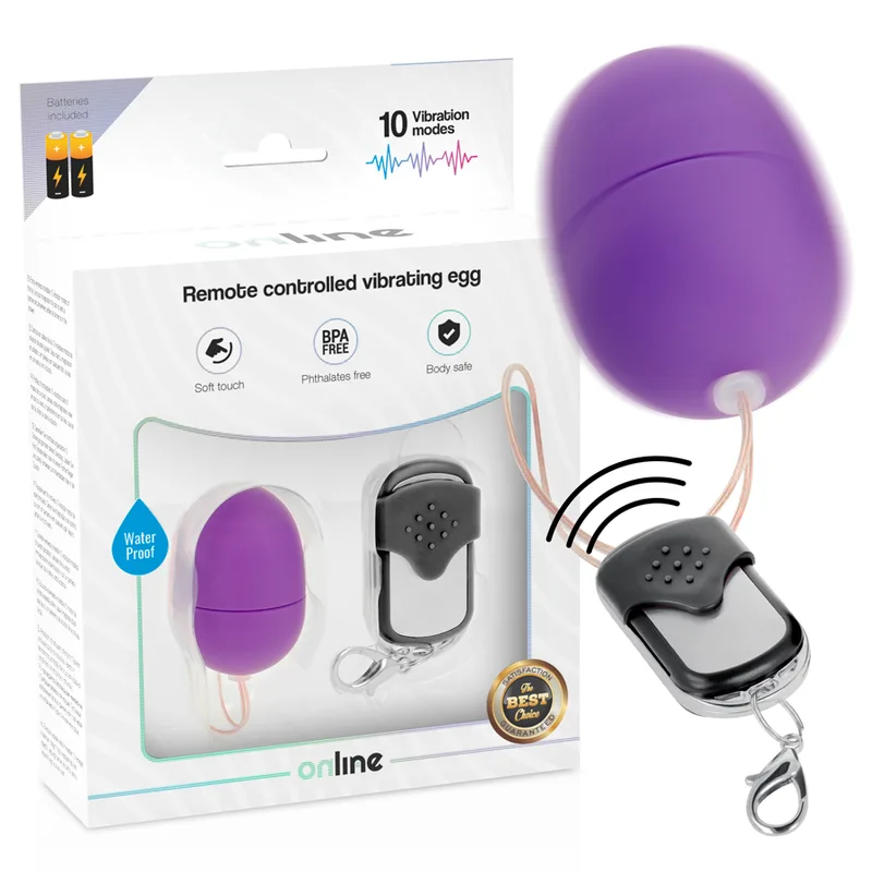 Oeuf Vibrant Télécommande S Lilas Online