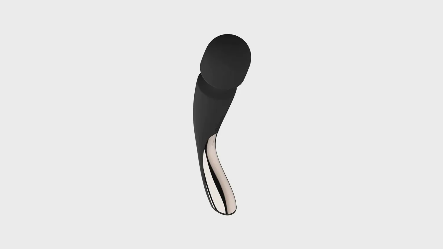 LELO Smart Wand 2 Medium noire, wand 100 % étanche utilisable sous la douche