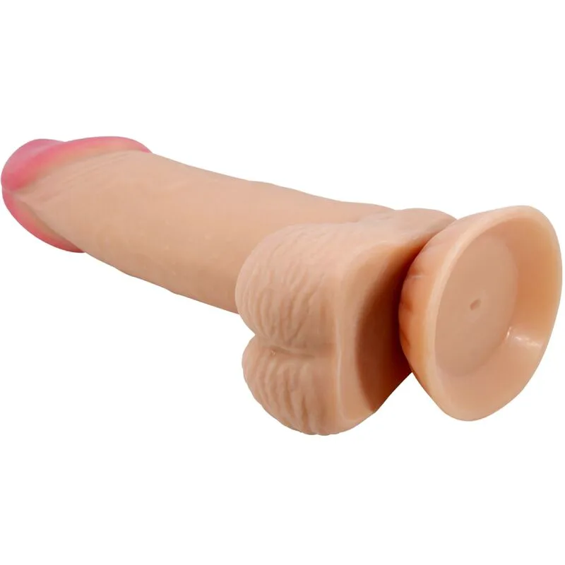 Gode Réaliste Série Sliding Skin avec Ventouse Sliding Pretty Love