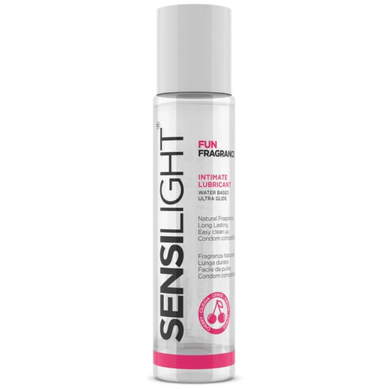 Lubrifiant Sensilight Base d'Eau Cerise 60 ml Intimateline