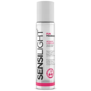 Lubrifiant Sensilight Base d'Eau Cerise 60 ml Intimateline