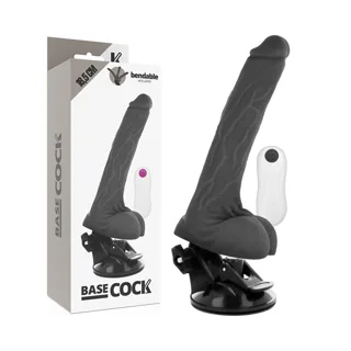 Vibromasseur Télécommande Noir 18,5 x 4 cm Basecock