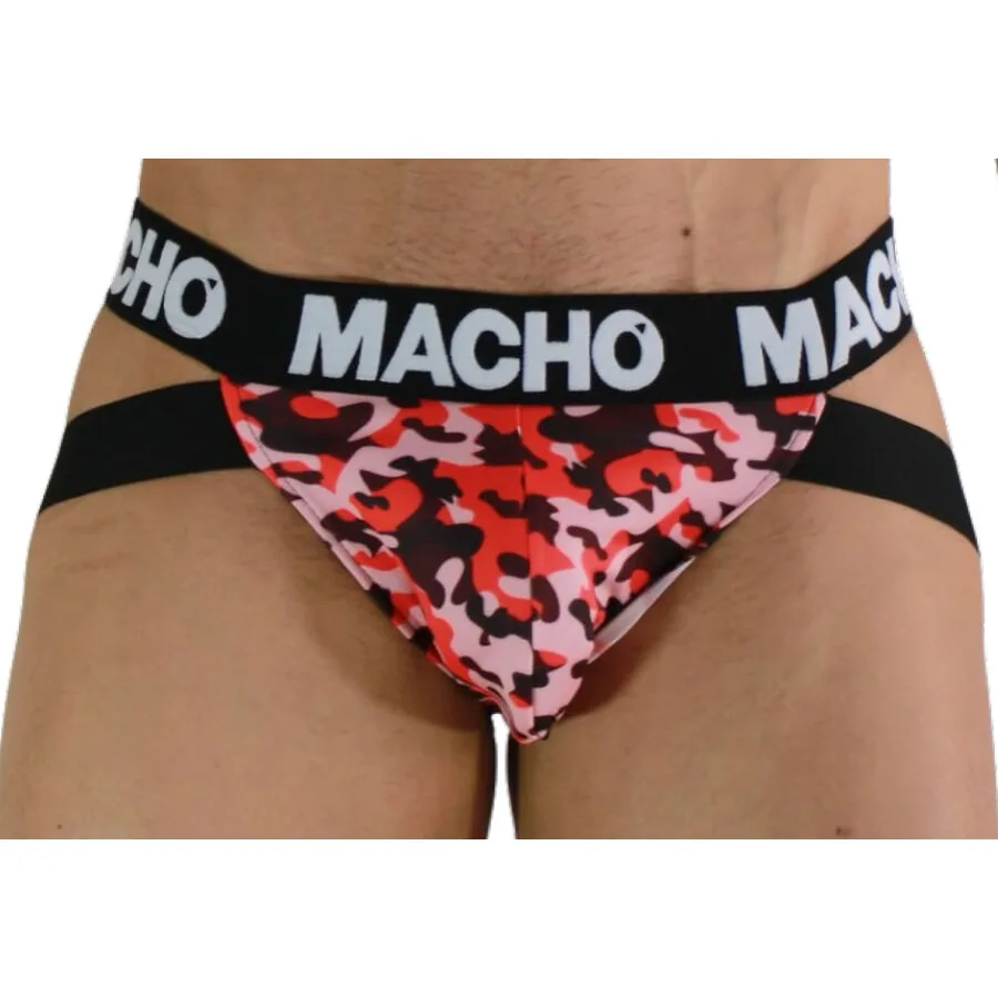 Mx28mr Jockstrap Militaire Rouge XL Macho