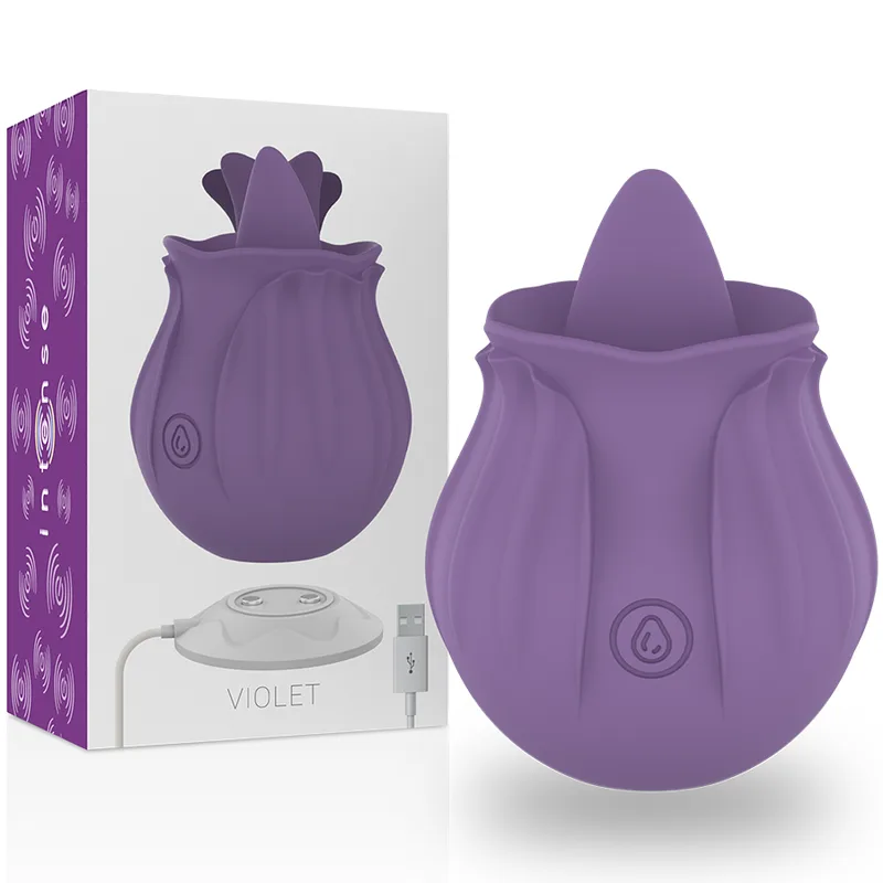 Violet Cl Toris Stimulateur 10 Vibrations Lilas Intense violet stimulateur clitoridien