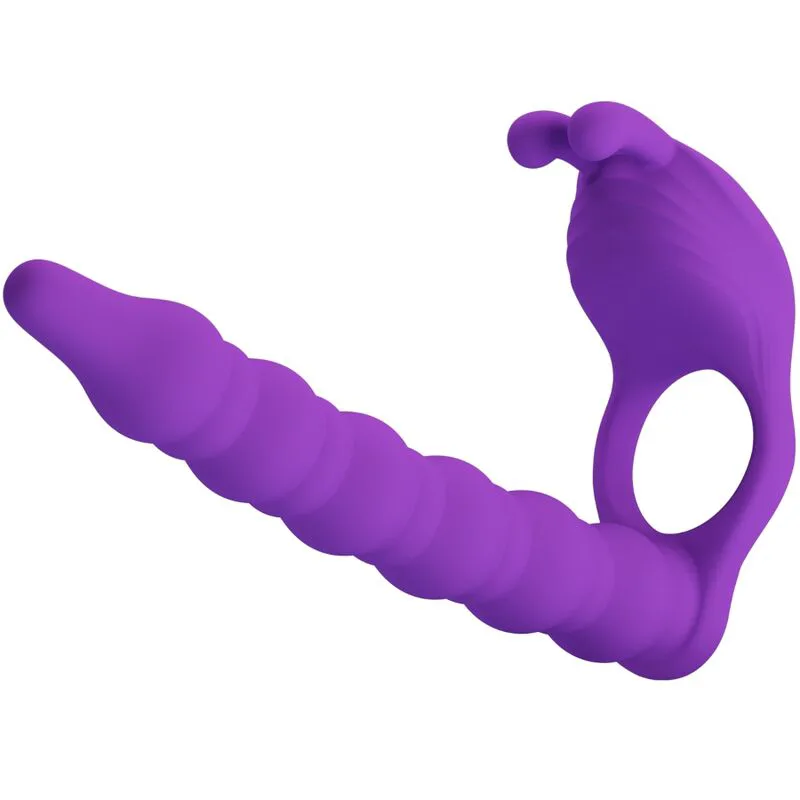 Blackney Anneaux Pénis avec Plug Vibromasseur Pretty Love