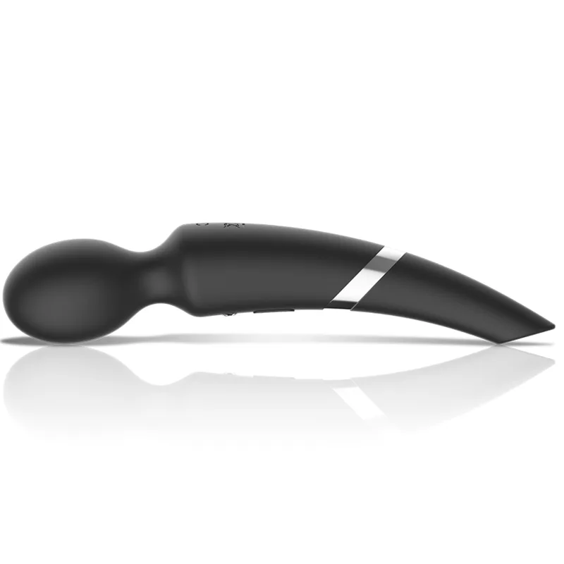 Vibromasseur Wand Beck 2 en 1 Black&Silver vue 4