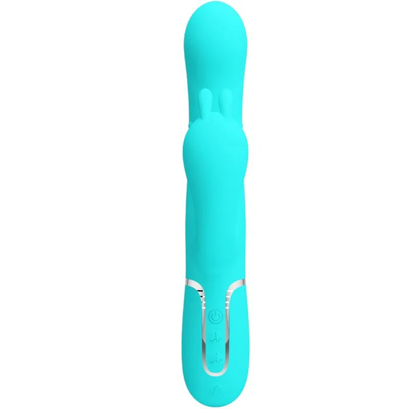 Cammy 4 en 1 Vibromasseur Multifonction Tripple Rabbit Pretty Love