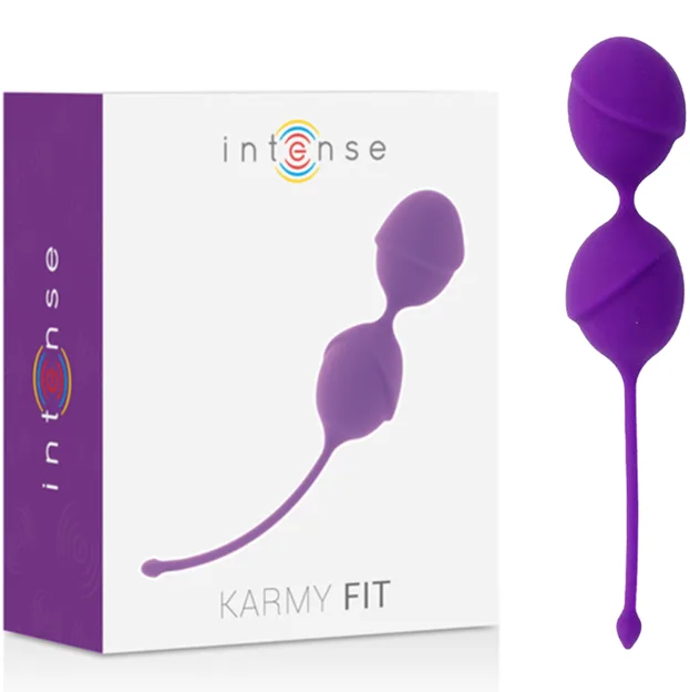 Boules de geisha Karmy Fit Kegel Silicone Lilas Intense