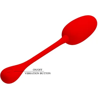 Œuf Vibrant Knucker Pretty Love - détail de la commande - Rouge