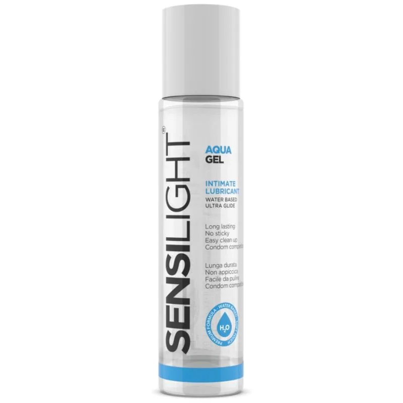 Lubrifiant Aquagel Sensilight Base d'Eau 60 ml Intimateline