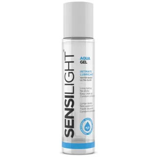 Lubrifiant Aquagel Sensilight Base d'Eau 60 ml Intimateline
