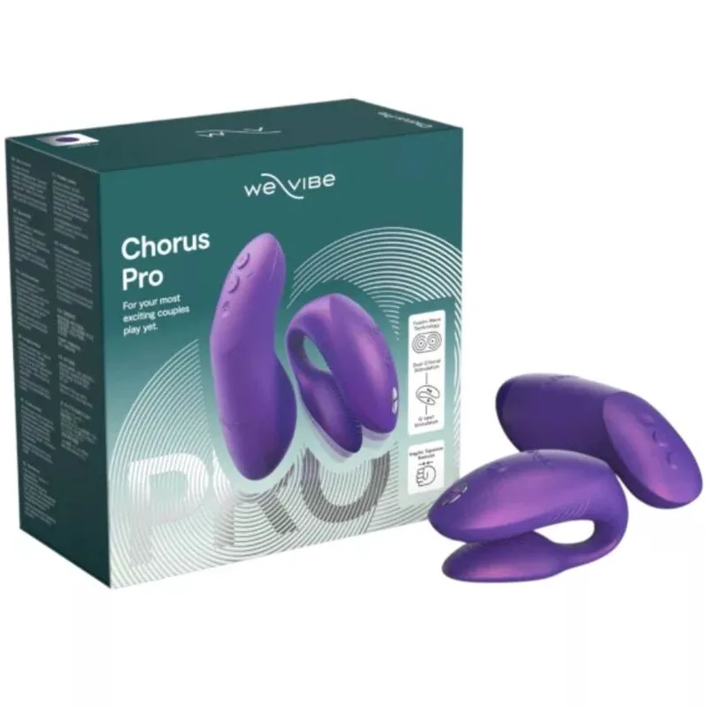 Vibe - Vibromasseur Chorus Pro Premium pour Couples We violet vibromasseur