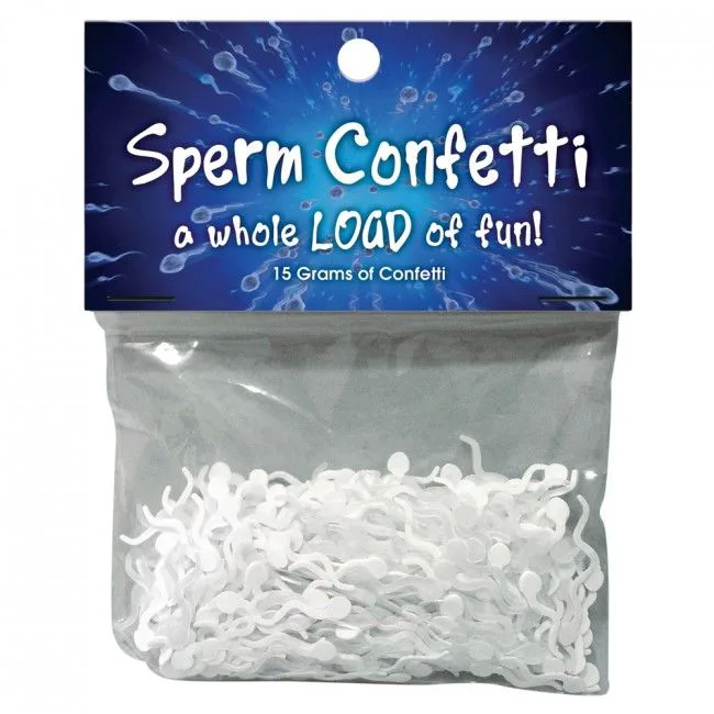 Confettis en Forme de Sperme Kheper Games jeu coquin
