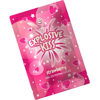 Bonbons Explosifs à la Fraise Secretplay lubrifiant comestible