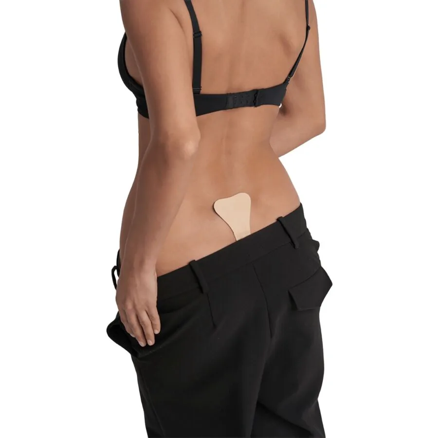 Bra - Tanga Adhesivo Beige Talla Única Bye beige ensemble lingerie