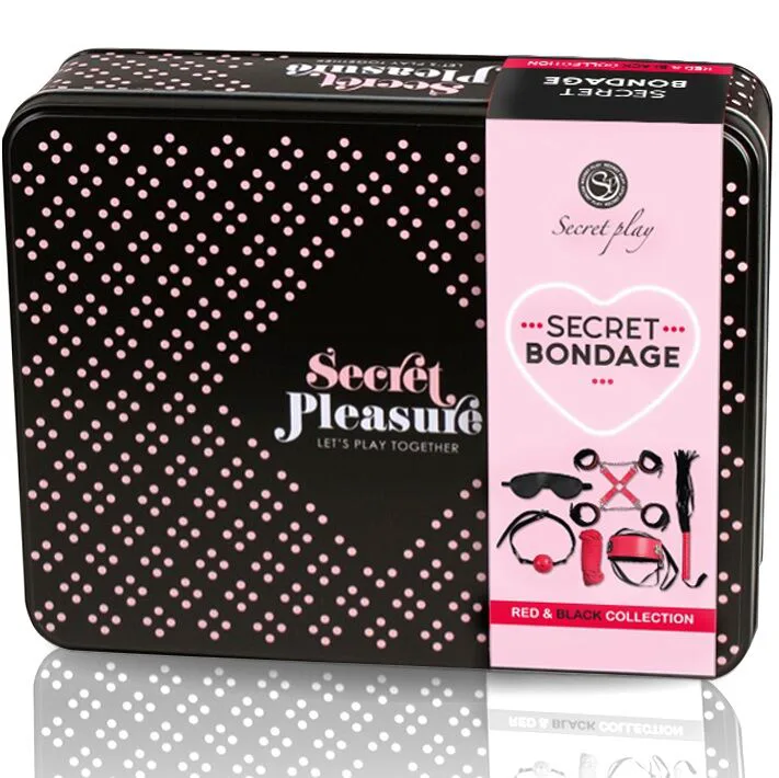BDSM Coffret 6 Pièces Rouge Collection Secretplay