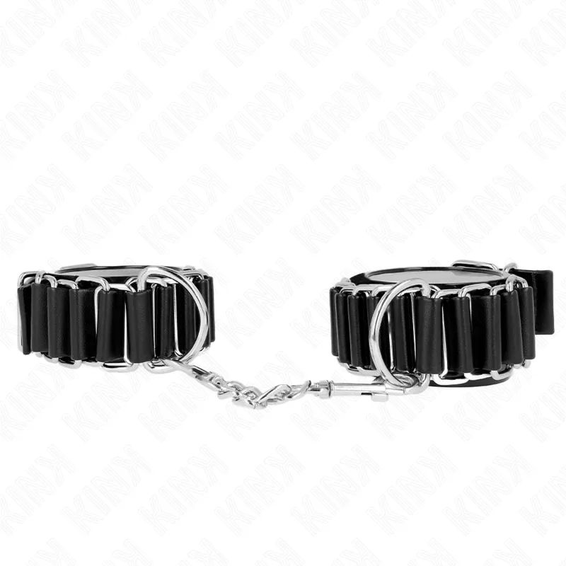 Menottes Fins Comme Charnières Noir Réglable 16-22 Kink