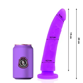 Toys Gode Médical Lilas Silicone 20 x 4 cm Delta Club