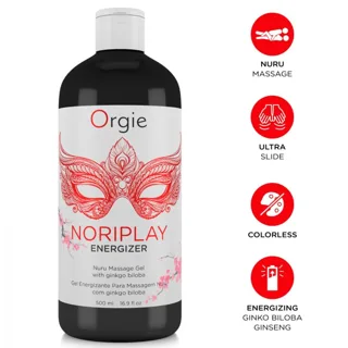 Noriplay Energizer Gel de Massage Nuru Corps à Corps 500 Orgie huile de massage