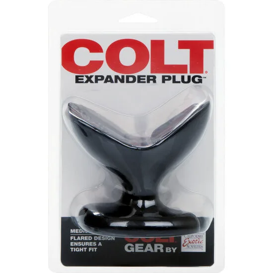 Plug Dilatateur Moyen Noir Calexotics