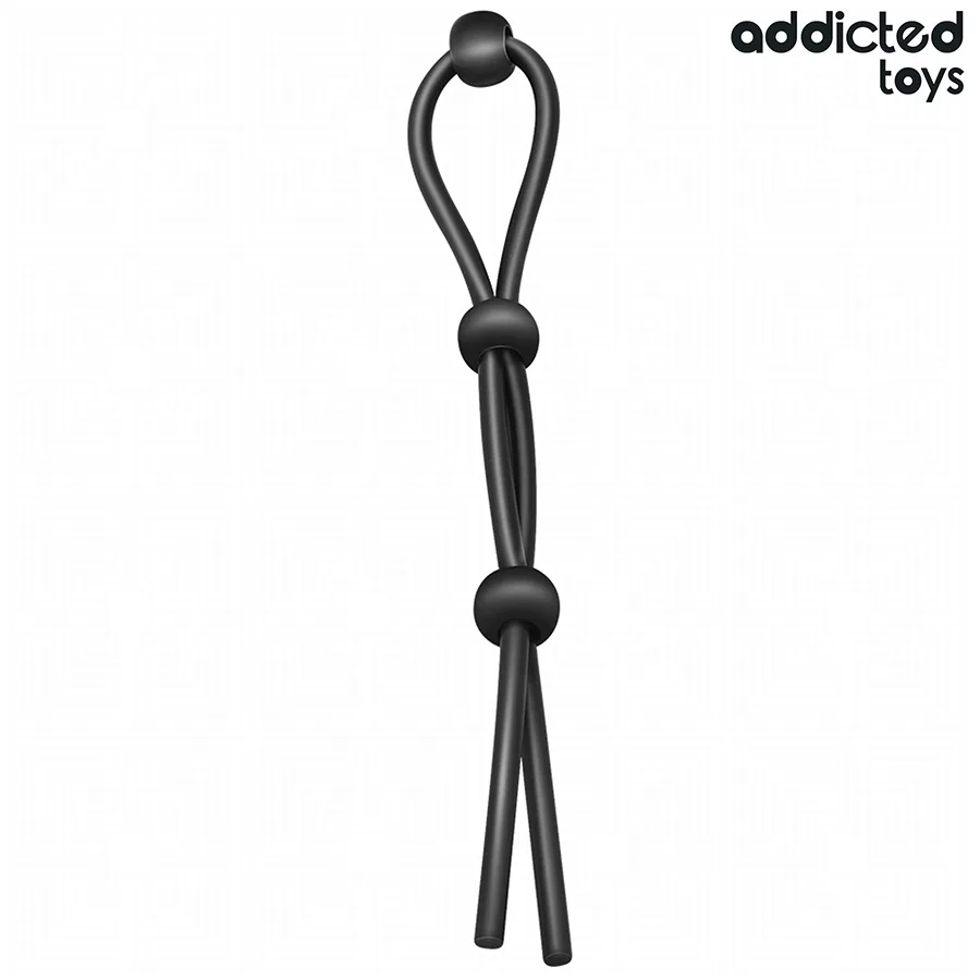 Cockring Corde Silicone Triple Addicted Toys