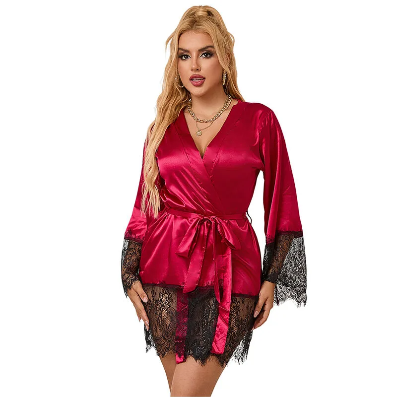 Pyjama Dentelle String Subblime - vue de profil