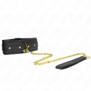 Collier BDSM en cuir