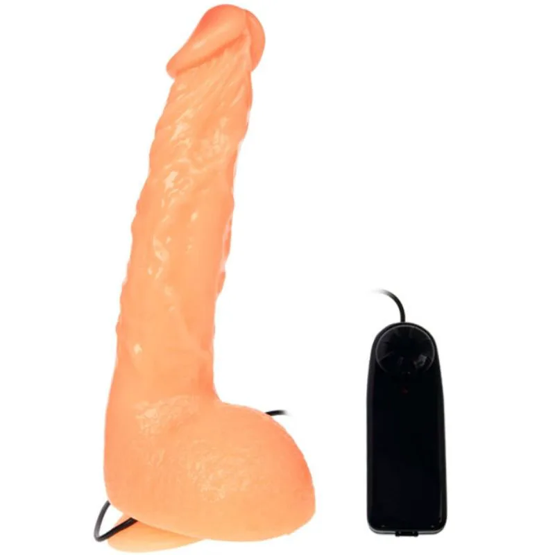 Gode Vibration du Pénis avec Sensation Réaliste de Baile