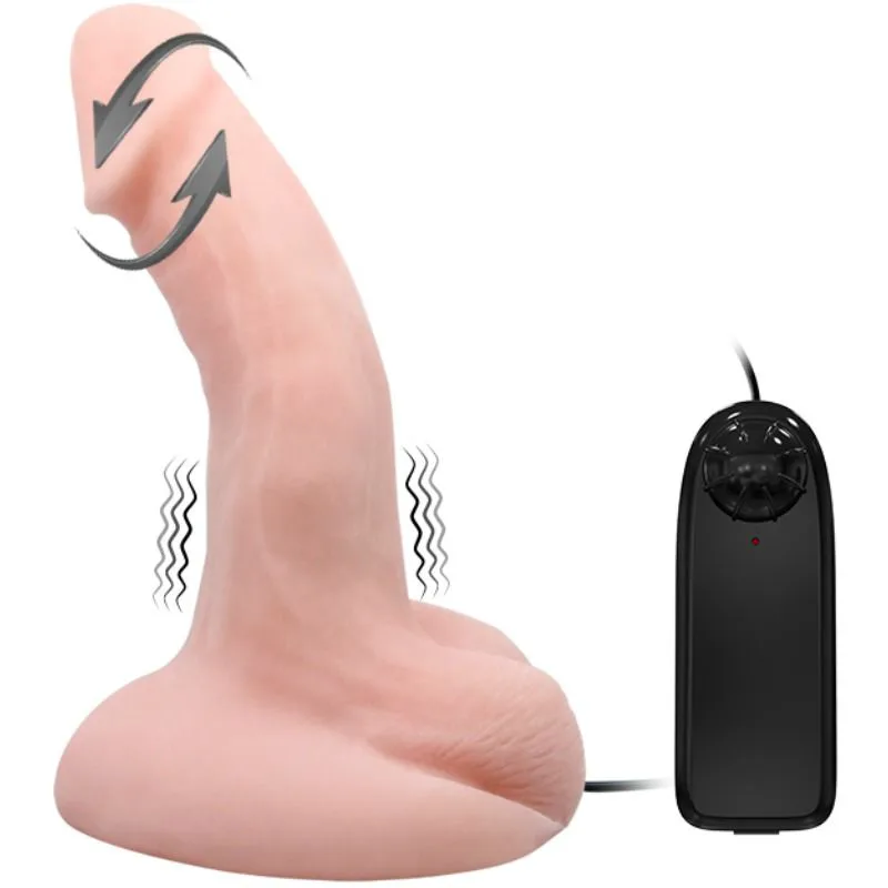 Fonction de Vibration et de Rotation du Gode Arbitraire Baile vibromasseur