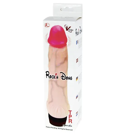Rockin Gode Pénis Cyber Peau III Baile