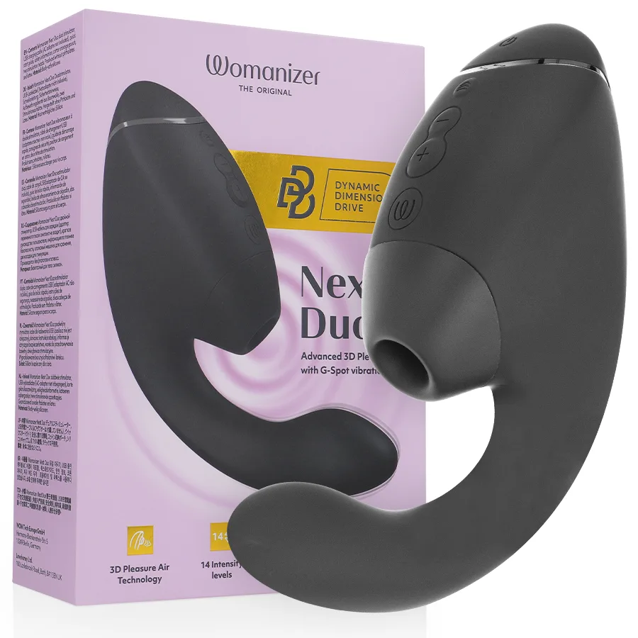 Duo Next Stimulateur Clitorial et de Point G Double