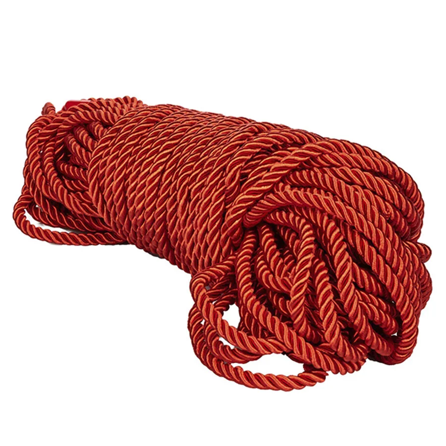 Scandal Corde BDSM Rouge 30 M Calexotics rouge corde shibari