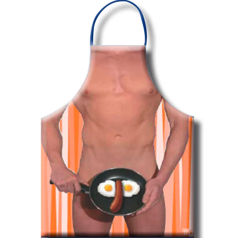 Tablier Oeufs au Frits pour Hommes Diablo Picante jeu coquin