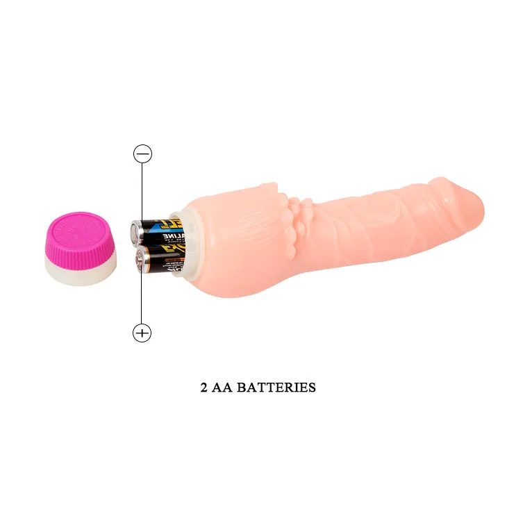 Vibromasseur Vagues de Plaisir Réaliste Vibrant 19,5 cm Baile