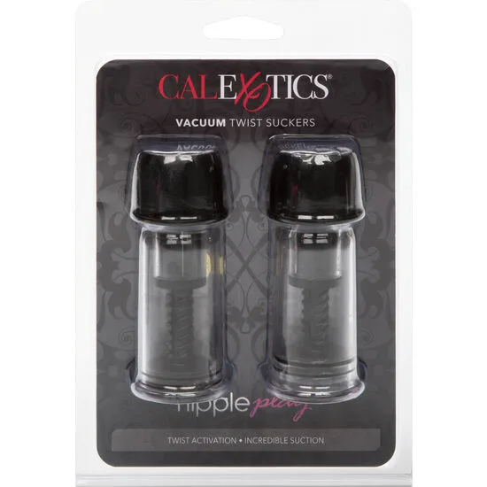 Stimulateur clitoridien Ventouse à Touche Twist Noire Calexotics