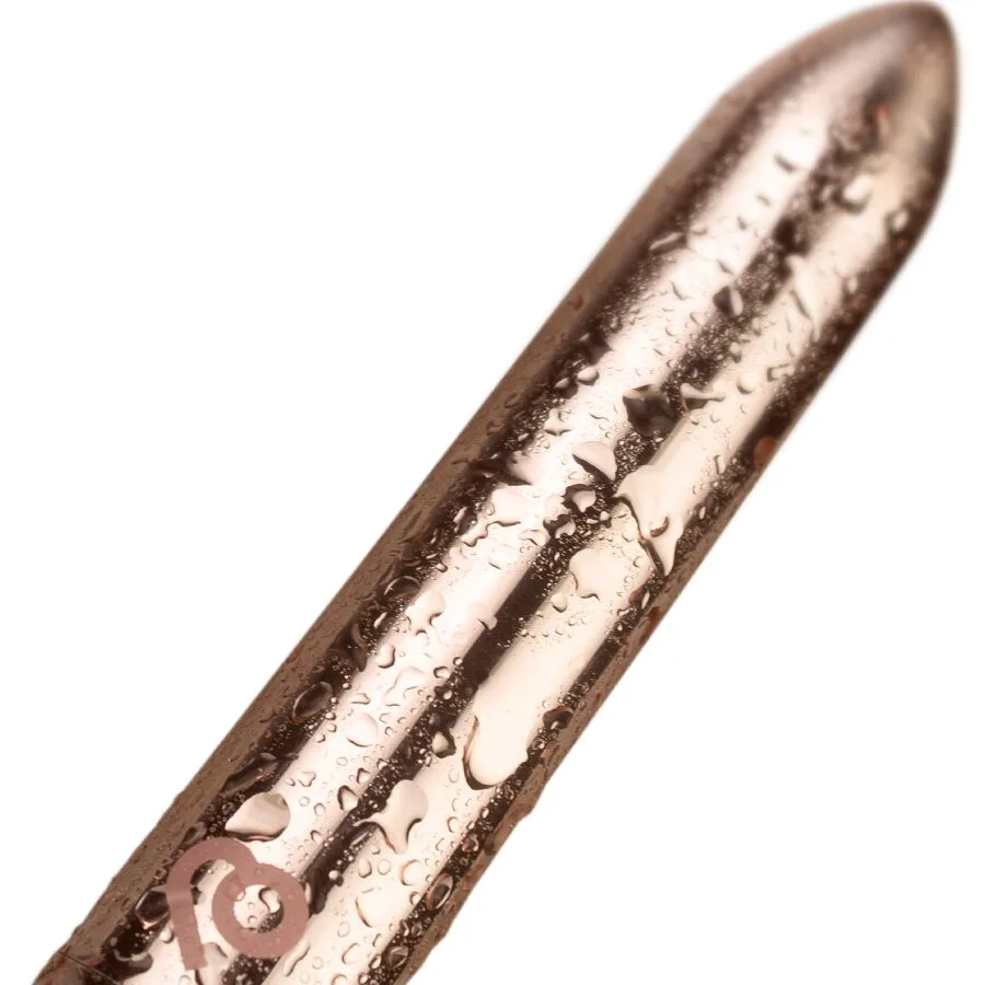 Off - Balle Vibrante Rechargeable Rose Dorée Rocks