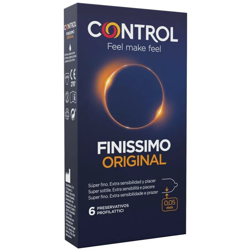 Préservatif Finissimo Original 6 Unités Control