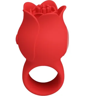 Vibromasseur de Doigt en Forme de Jae Rose 10 Vibrations