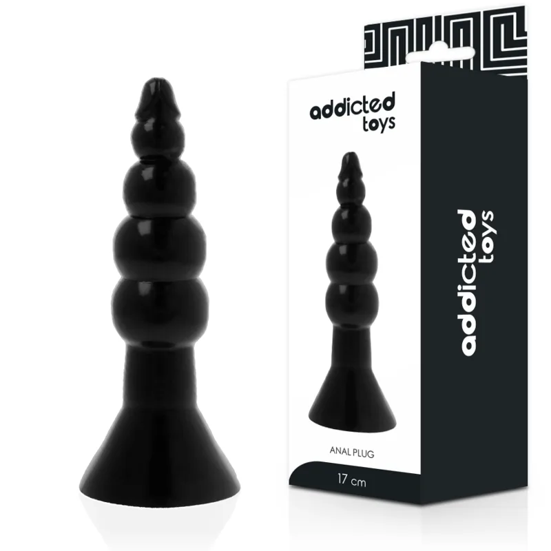Plug Anal 17 cm Noir Addicted