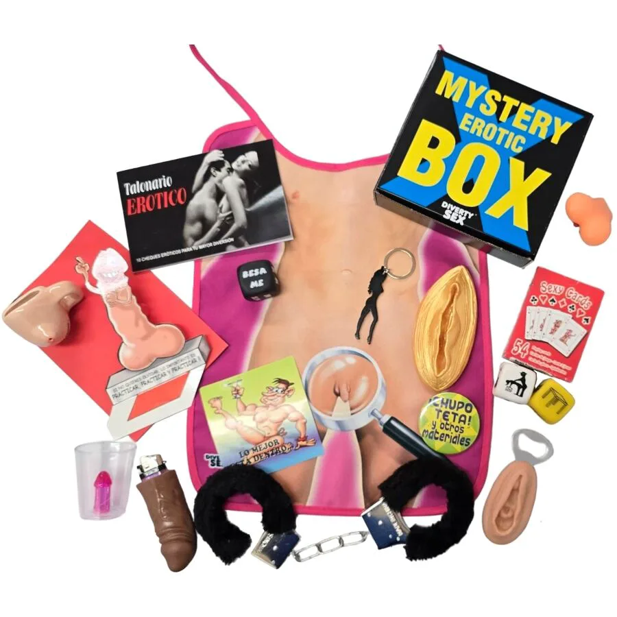 Boîte Érotique Mystère pour Lui 15 X 15 Diablo Picante jeu coquin