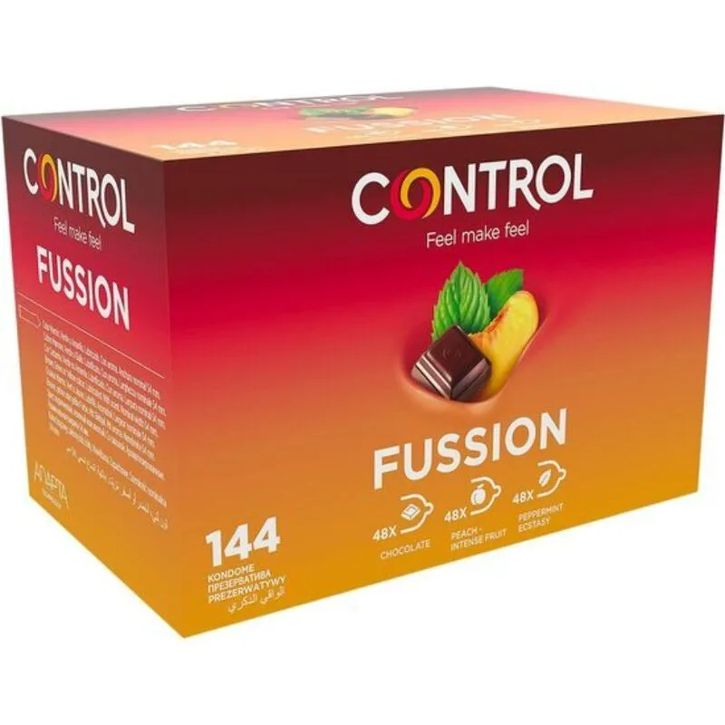 Préservatifs Adapta Fussion 144 Unités Control