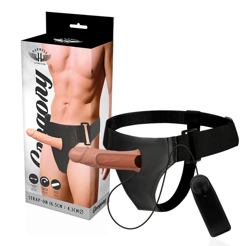 Gode Gregory Creux Rnes avec Vibromasseur 16,5 x 4,3 cm