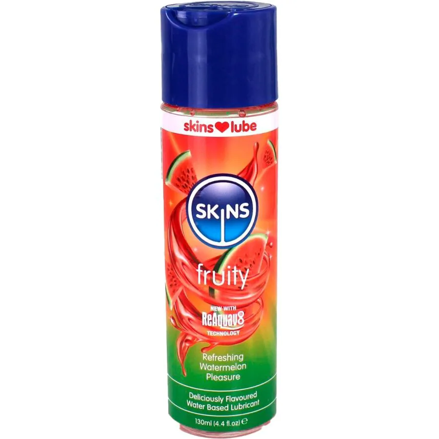 Lubrifiant Fruité à Base d'Eau Pasteme 130 ml Skins