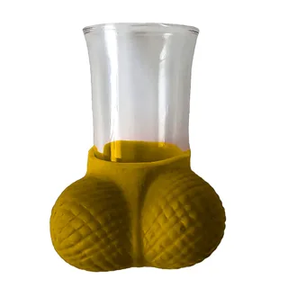 Verre à Lice Doré Diablo Picante doré jeu coquin
