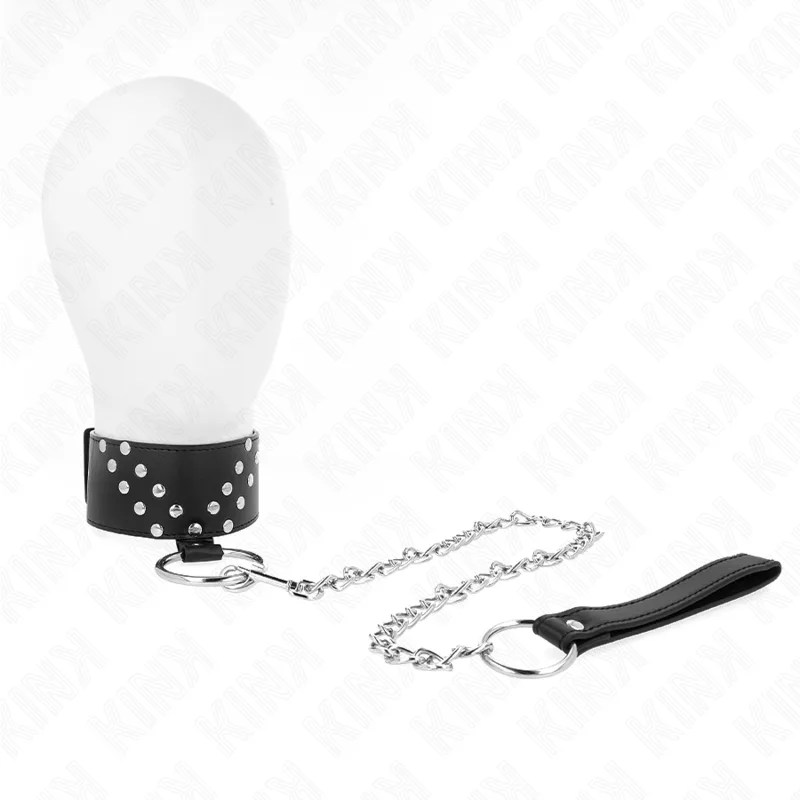 Collier avec Ceinture 65 cm avec Rivet V Réglable 36-43 Kink