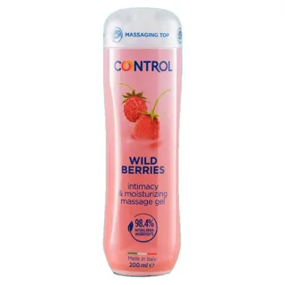 Gel de Massage 3 en 1 Baies Sauvages 200 ml Control